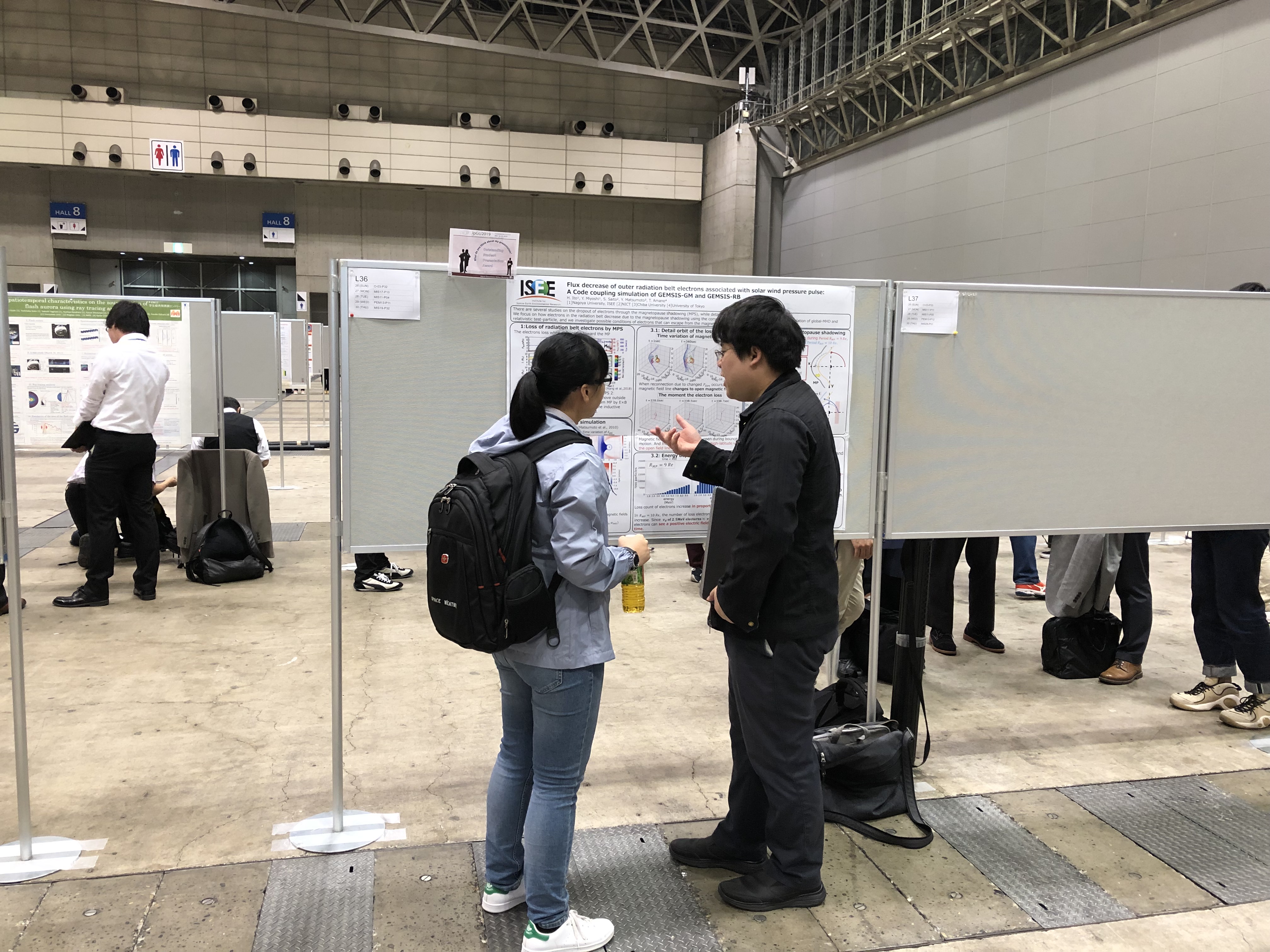 ポスター発表の様子